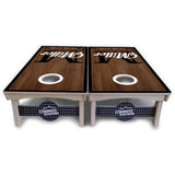 Dark Wood Wedding Monogram Cornhole Boards – Pro Lite or Pro Elite
