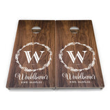 Wreath Cornhole Boards – Tournament Series