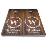 Wreath Cornhole Boards - All Weather Series