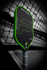 PRO Paddles P+ PowerSpin Carbon COREx3 (Neon Green, Elongated Face)