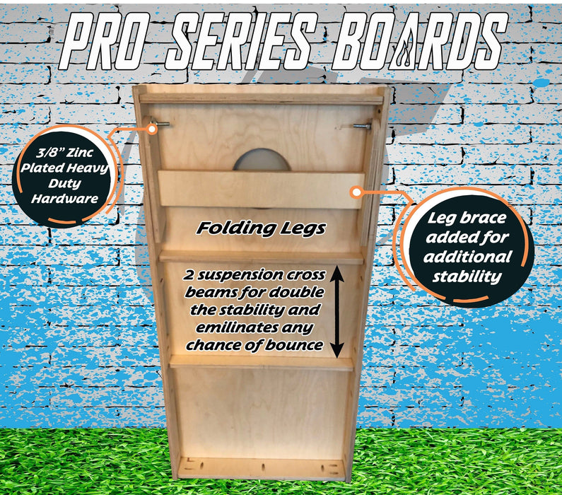 cornhole boards Detroit Baseball Cornhole Boards