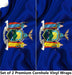 New York Classic State Flag Cornhole Boards Wraps (Set of 2)