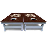Stained Flag & Eagle Cornhole Boards - All Weather Series