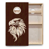 Eagle Flag Cornhole Boards - Backyard Series