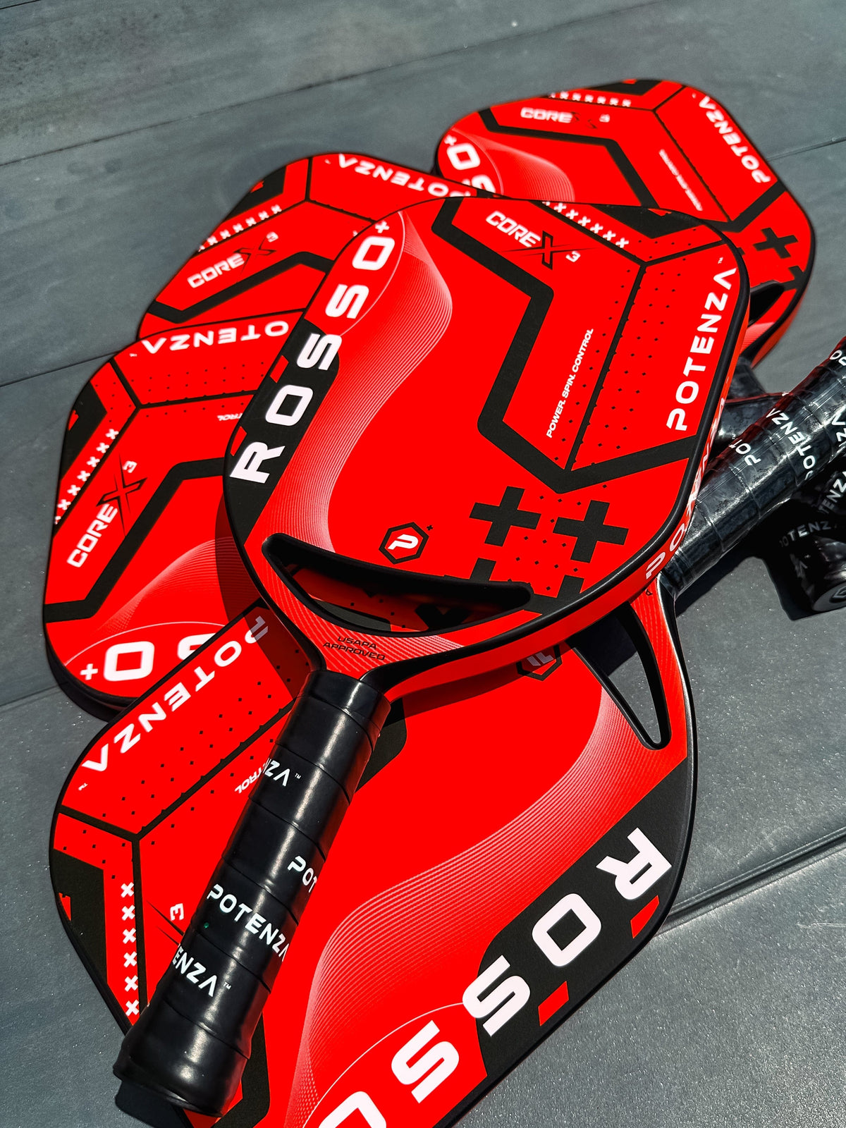 PRO Paddles ROSSO+ COREx3