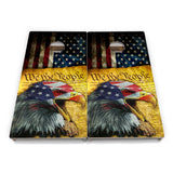 Eagle Flag Collection Cornhole Boards – Tournament Series