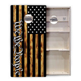 WTP Rustic Flag Cornhole Boards – Tournament Series