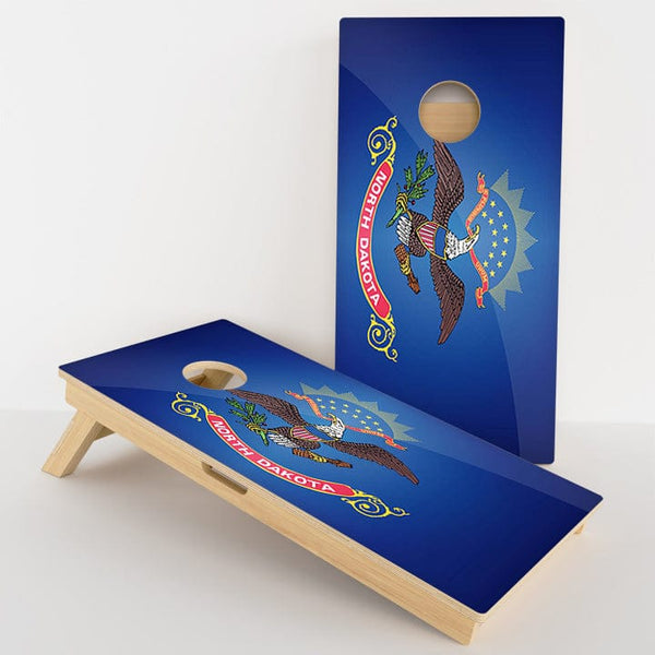 Boards North Dakota Flag Professional Cornhole Boards