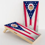 Boards Ohio Flag Professional Cornhole Boards