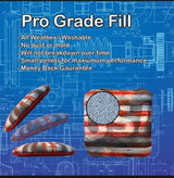 USA Slick and Stick Cornhole Bags USA Flag Slick and Stick Bags