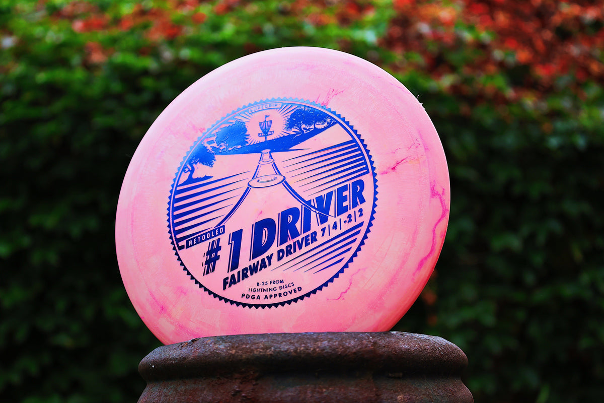 Golf Disc Lightning Sure Grip #1 Driver [Retool] Fairway Driver Golf Disc