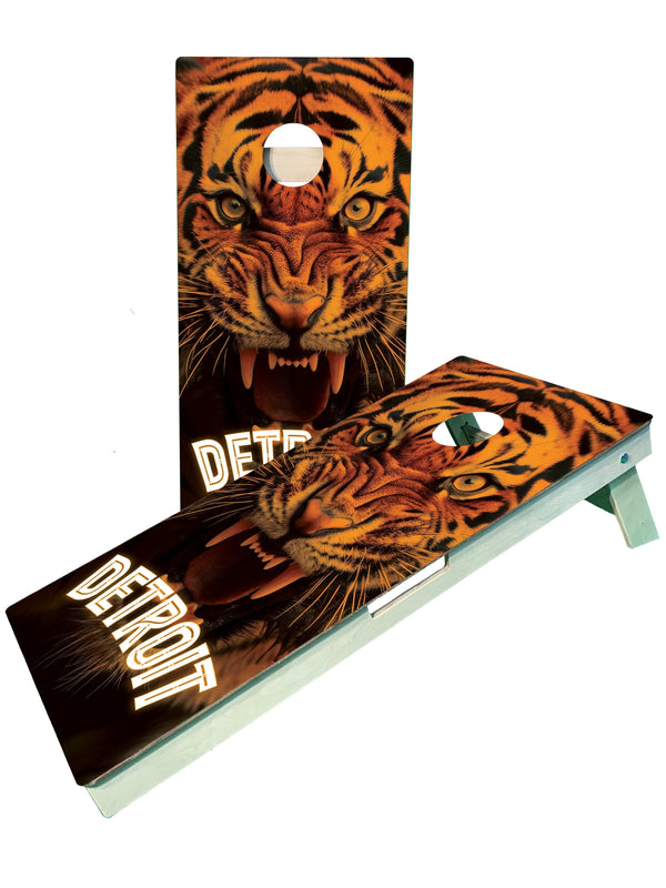 cornhole boards Detroit Baseball Cornhole Boards