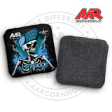 2027 AAR Aftershock Cornhole Bags - Skeleton Edition - ACL Pro Stamped - SET OF 4