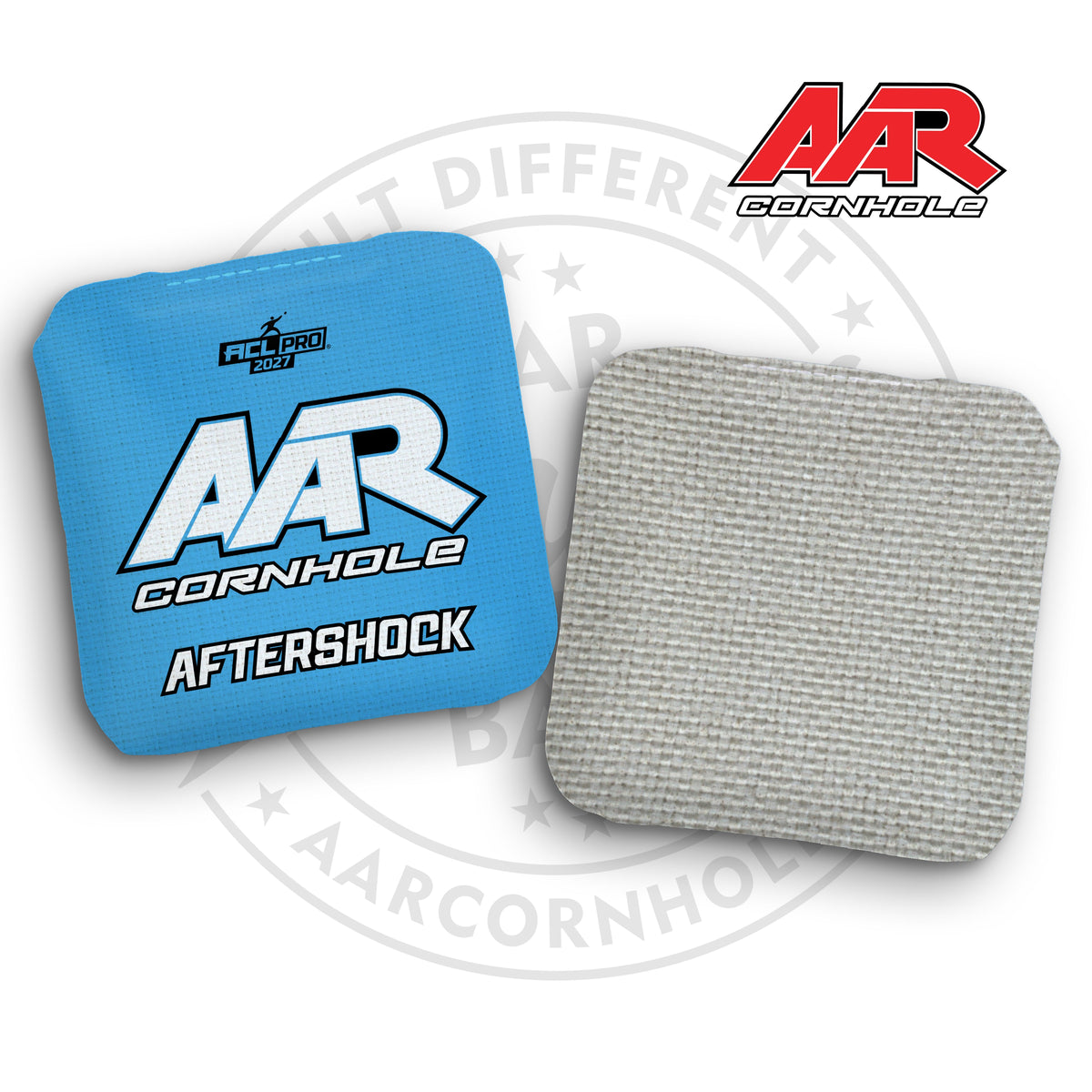 2027 AAR Aftershock Cornhole Bags - Solid Edition - ACL Pro Stamped - SET OF 4