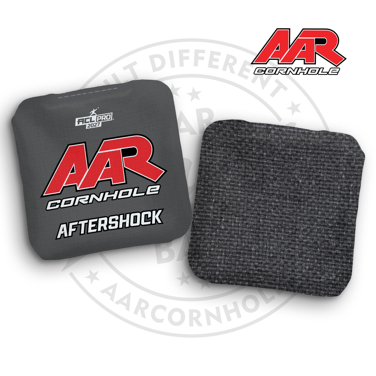 2027 AAR Aftershock Cornhole Bags - Solid Edition - ACL Pro Stamped - SET OF 4