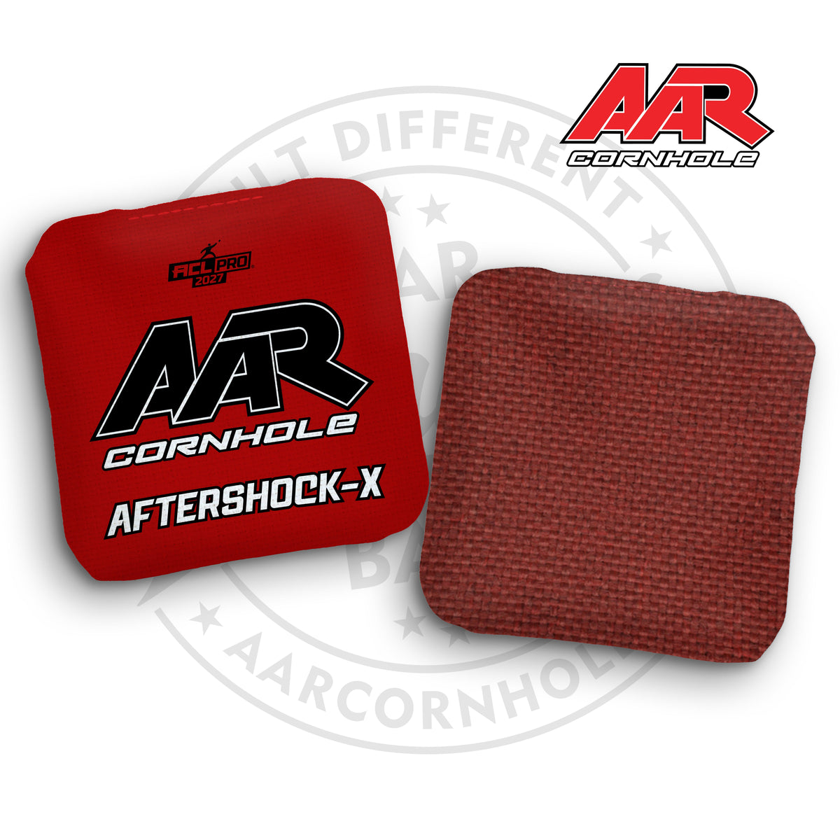 2027 AAR Aftershock-X Cornhole Bags - Solid Edition - ACL Pro Stamped - SET OF 4