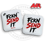 2027 AAR Blitz Cornhole Bags - FCKN SEND IT Edition - ACL Comp Stamped - SET OF 4