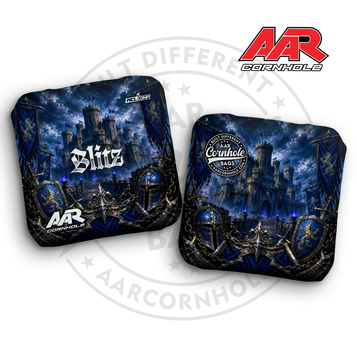 2027 AAR Blitz Cornhole Bags - Medieval Edition - ACL Comp Stamped - SET OF 4