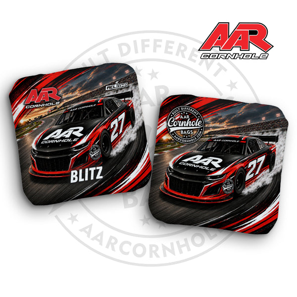 2027 AAR Blitz Cornhole Bags - Racecar Edition - ACL Comp Stamped - SET OF 4