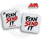 2027 AAR Gametime Cornhole Bags - FCKN SEND IT Edition - ACL Comp Stamped - SET OF 4