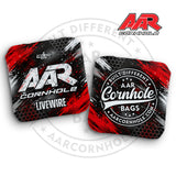 2027 AAR Livewire Cornhole Bags - Halftone Grunge Edition - ACL Pro Stamped - SET OF 4