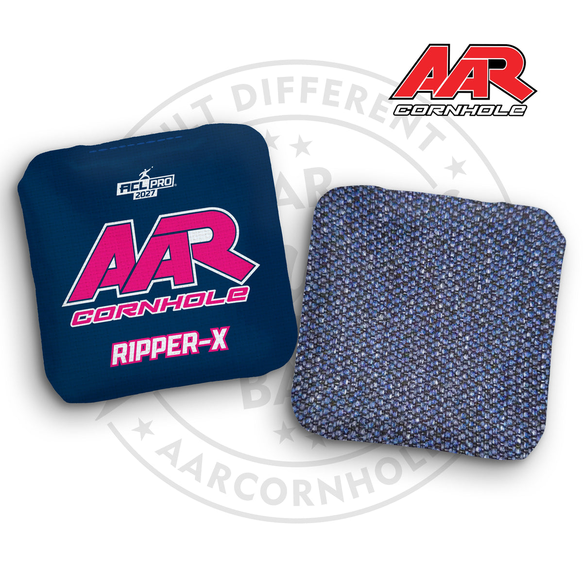 2027 AAR Ripper-X Cornhole Bags - Solid Edition - ACL Pro Stamped - SET OF 4