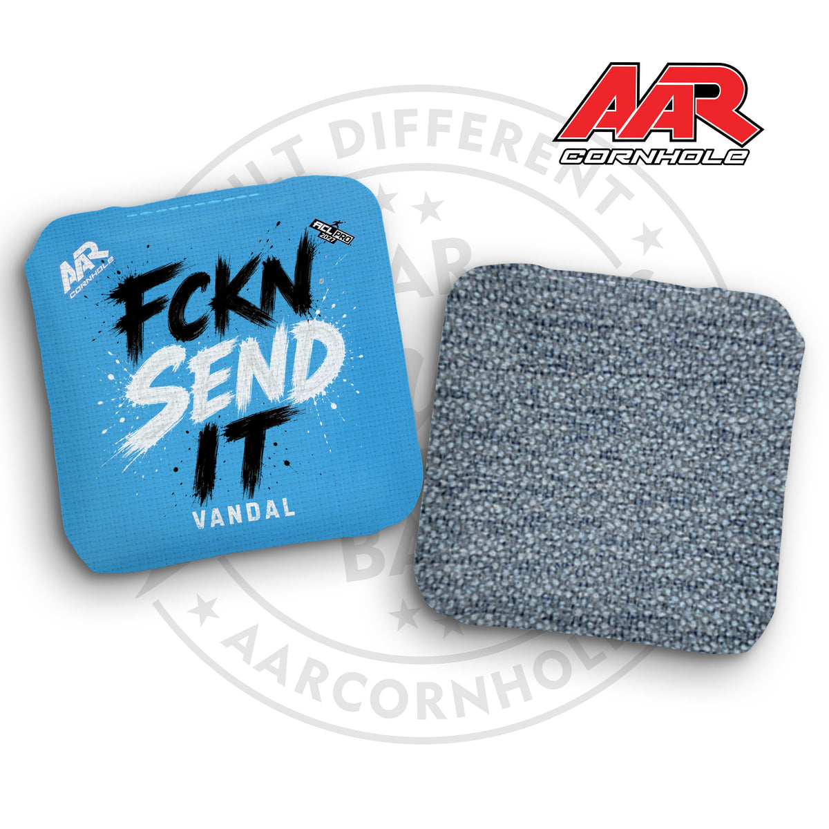 2027 AAR Vandal Cornhole Bags - FCKN SEND IT Edition - ACL Pro Stamped - SET OF 4