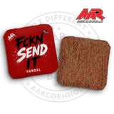2027 AAR Vandal Cornhole Bags - FCKN SEND IT Edition - ACL Pro Stamped - SET OF 4