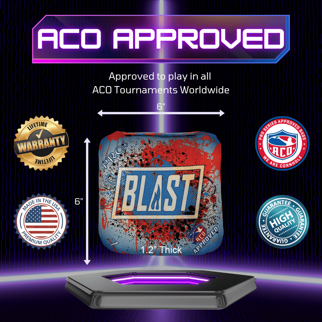 Cornhole Bag Pink Camo Illusions (3/8) - ACO Pro Bag.