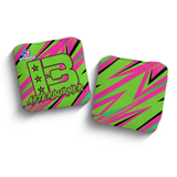 2027 Brotherhood Cornhole Afterburner Chaos Green Edition ACO Stamped Cornhole Bags