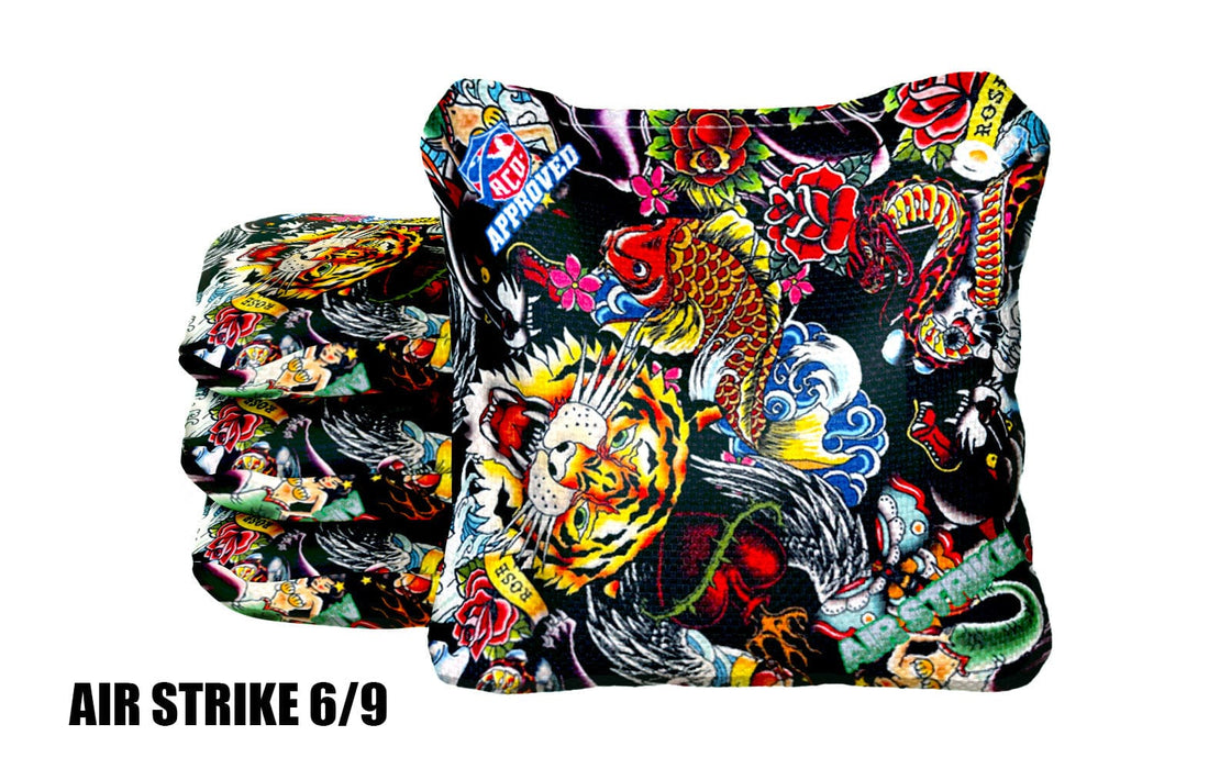 custom pro cornhole bags Tattoo Flash- All Series/Speeds Available. ACO Stamped.