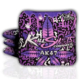 Bags 420 Drip / Yes (+$15) Killshots Cornhole | AK47 Series | Limited Designs | 2025 ACL Pro Cornhole Bags