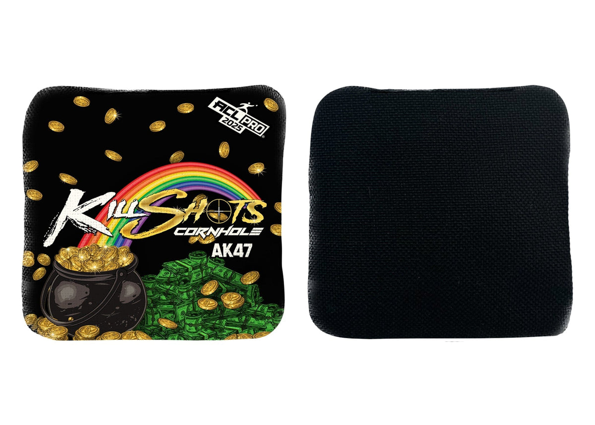 Bags OVER THE RAINBOW / Yes (+$15) Killshots Cornhole | AK47 Series | Limited Designs | 2025 ACL Pro Cornhole Bags