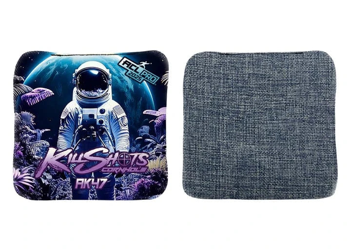 Bags Ultra-Violet Astronaut / Yes (+$15) Killshots Cornhole | AK47 Series | Limited Designs | 2025 ACL Pro Cornhole Bags