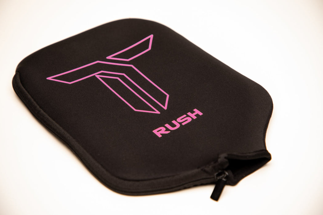 RUSH 13 (PINK)  Includes custom weight card, paddle cover, paddle eraser, and lead weights.
