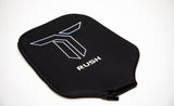 Pickleball Paddle RUSH 13   Includes custom weight card, paddle cover, paddle eraser, and lead weights.