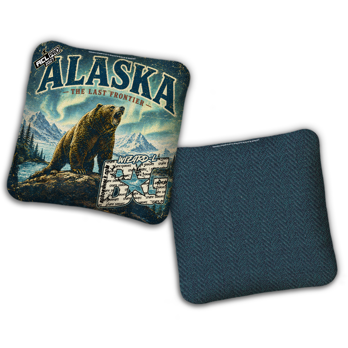 2027 BG Multiple Bag Models "Alaska" - ACL Pro Stamped Cornhole Bags - SET OF 4 BAGS