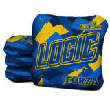 Angle Splat - Blue Yellow - ACL PRO 2027 / ACL COMP BAGS - MULTIPLE BAG SERIES - Set of 4 bags