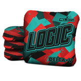 Angle Splat - Teal Red - ACL PRO 2027 / ACL COMP BAGS - MULTIPLE BAG SERIES - Set of 4 bags