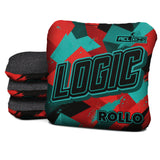 Angle Splat - Teal Red - ACL PRO 2027 / ACL COMP BAGS - MULTIPLE BAG SERIES - Set of 4 bags