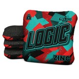 Angle Splat - Teal Red - ACL PRO 2027 / ACL COMP BAGS - MULTIPLE BAG SERIES - Set of 4 bags
