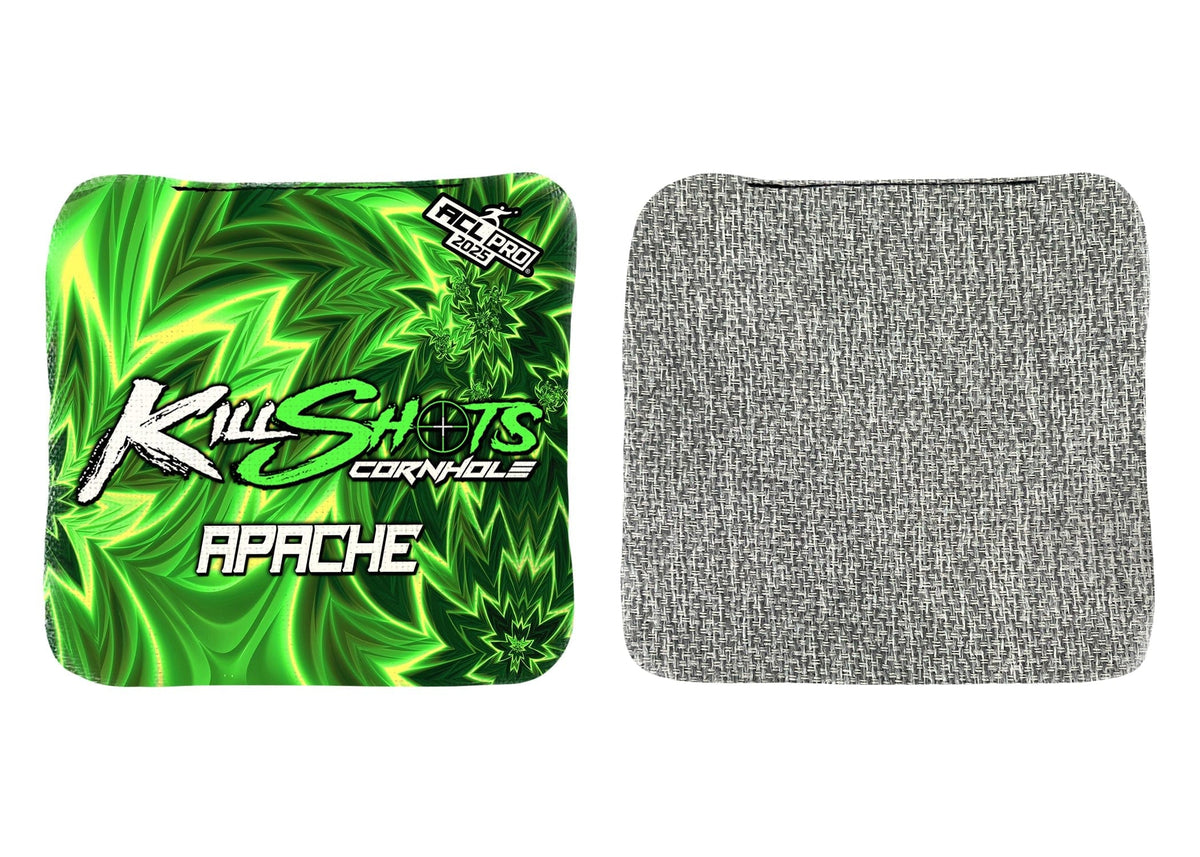 Bags 420 Abstract / No Killshots Cornhole | Apache Series | Limited Edition | 2025 ACL Pro Cornhole Bags