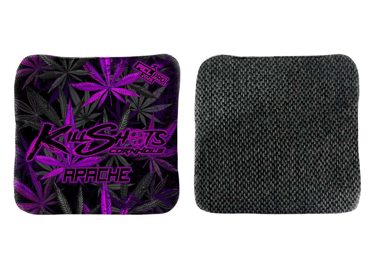 Bags 420 Haze / Yes (+$15) Killshots Cornhole | Apache Series | Limited Edition | 2025 ACL Pro Cornhole Bags