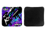 Bags Aqua Splatter / No Killshots Cornhole | Apache Series | Stock Designs | 2025 ACL Pro Cornhole Bags