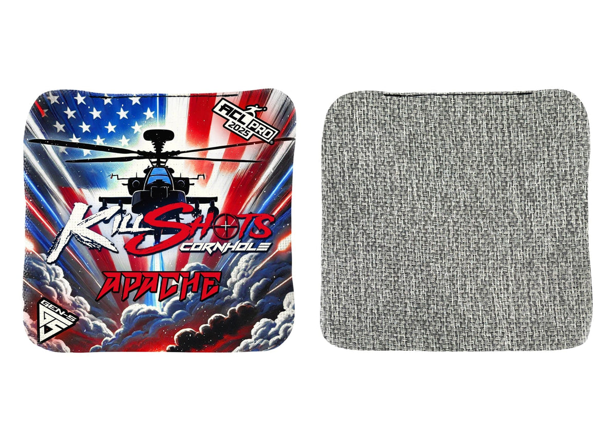 Bags Freedom Flight / Yes (+$15) Killshots Cornhole | Apache Series | Limited Edition | 2025 ACL Pro Cornhole Bags