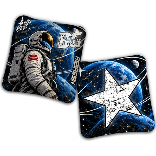 2027 BG Multiple Bag Models - "BG's World" - ACL Comp Stamped Cornhole Bags - SET OF 4 BAGS