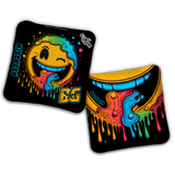 2027 BG Multiple Bag Models - "DRIPPY SMILEY" - ACL Comp Stamped Cornhole Bags - SET OF 4 BAGS