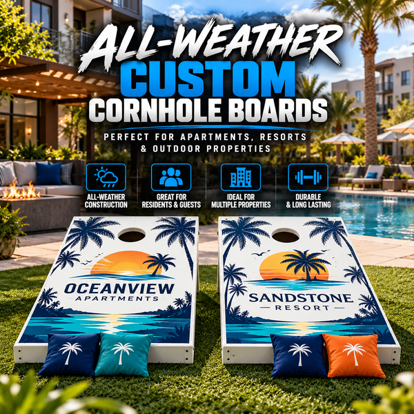 Corporate Custom Cornhole Boards – All Weather Boards