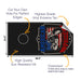 American Pride Cornhole Boards Wraps (Set of 2)