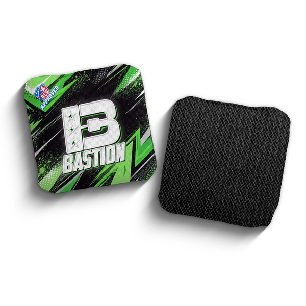 2027 Brotherhood Cornhole Bastion Go Go Green Edition ACO Stamped Cornhole Bags